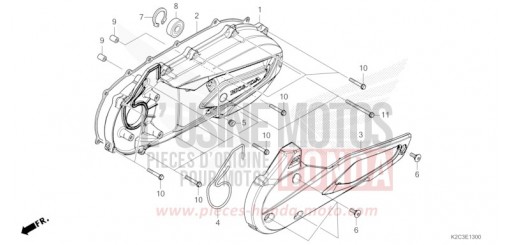 SEITENABDECKUNG, LINKS NSC110P de 2023